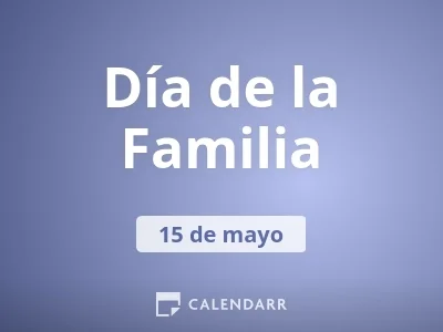 Día Internacional de las Familias