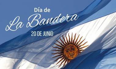 El Día de la Bandera se conmemora cada año en Argentina el 20 de junio.