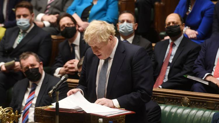 Boris Johnson  contra las cuerdas 
