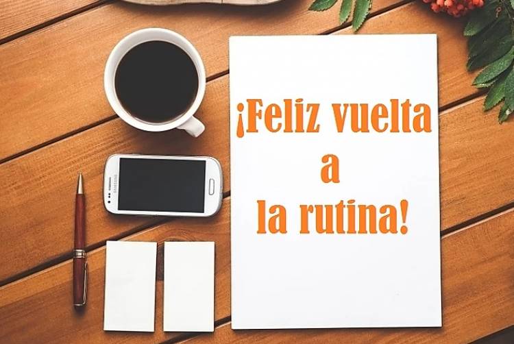 Cómo volver a la rutina sin estrés después de las vacaciones